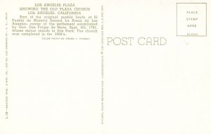 Plaza, Pueblo de Los Angeles, CA