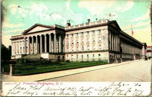 United States Treasury Building Washington DC 1906 UDB Postcard C11