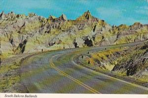 South Dakota Badlands Scene Along Alternate Highway U S 16
