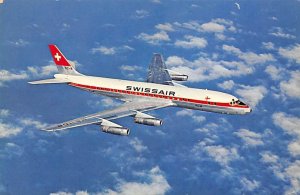 Swiss air Douglas DC â€“ 8 Airport Unused 