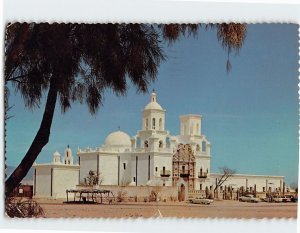 Postcard San Xavier Del Bac Mission, Tucson, Arizona