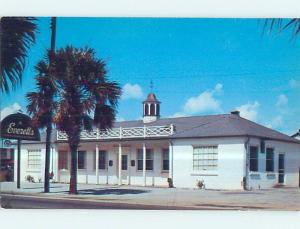 Unused 1950's EVERETT'S RESTAURANT Charleston South Carolina SC p6163