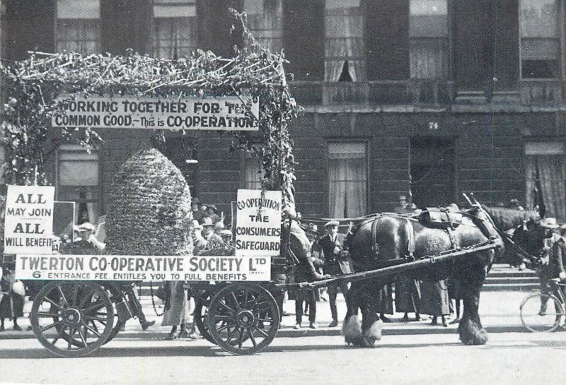 Rochdale Pioneers event Twerton Co-operative Society carnival float propaganda