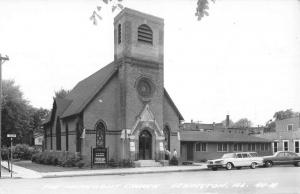 Lexington Illinois Methodist Church Real Photo Antique Postcard K72289