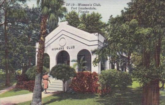 Florida Fort Lauderdale Woman's Club Curteich