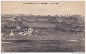 Vue Generale (Cote Ouest), LANGRES (Haute Marne), France, 1900-1910s