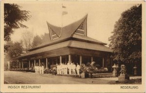 CPA AK INDONESIA Indisch Restaurant. Nederland (341241)