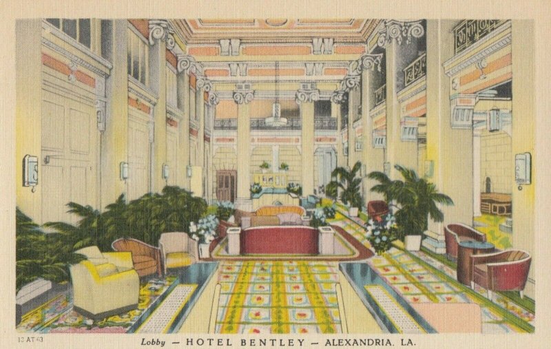 ALEXANDRIA , Louisiana , 1930-40s ; The Lobby