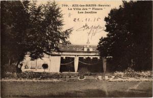 CPA AIX-les-BAINS La Villa des Fleurs Les Jardins (681750)