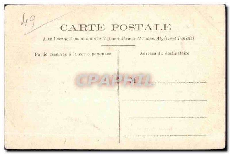 Old Postcard Brissac Le Chateau