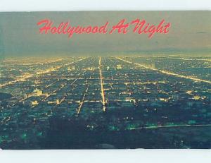 Pre-1980 AERIAL VIEW Hollywood - Los Angeles California CA A5323