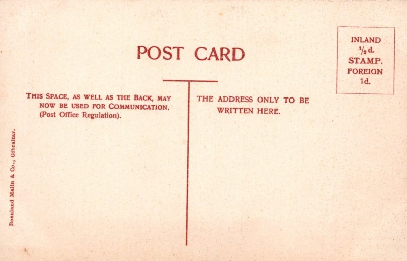 Gibraltar Postcard - Buena Vista Barracks  SW18389