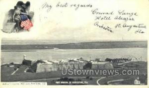 Fort Marion St Augustine FL 1904