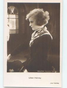 1920's rppc film LILIAN HARVEY - GERMAN BRITISH MOVIE ACTRESS HM1001