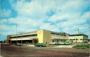 US Post Office Streetview St Petersburg Florida Chrome Cancel WOB Postcard