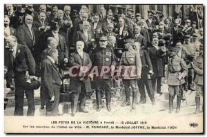 Old Postcard Militaria The celebrations of Victory in Paris July 13, 1919 On ...