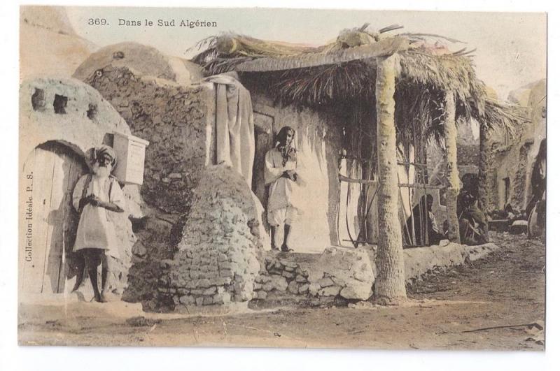 Dans le Sud Algerien c 1910 Collection Ideale PS Postcard