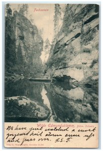1904 Fuchsstein Wild Edmund Gorge Amberg Germany Posted Antique Postcard