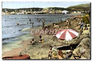 Old Postcard The French Riviera Sanary Six Fours Beach