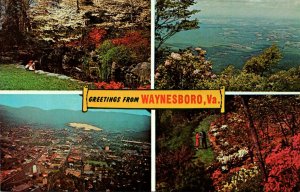 Virginia Waynesboro Greetings With Multi View