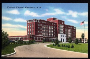 New Hampshire MANCHESTER Veterans Hospital Pub Amoskeag News Co. - Linen