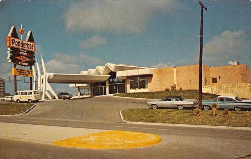 Texas  Temple   Ponderosa  Motor Inn Motel