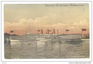Oceanliner/Steamer, Hudson River Day Line Steamer Washington Irving 1900-1910s