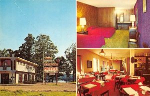 VILLA DEVINE INN Roadside SUNRISE BEACH, MO Missouri 1960s Vintage Postcard