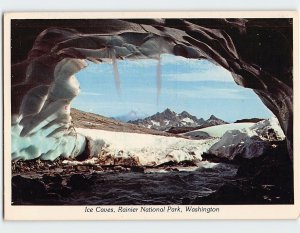 Postcard Ice Caves, Rainier National Park, Washington