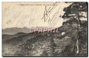 Old Postcard Peira Cava View Domain Taking