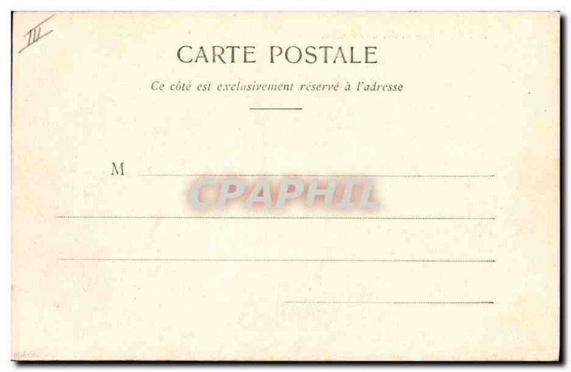 Old Postcard Lighthouse Royan Bordeaux boat Depart