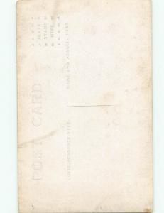 Old rppc LOCOMOTIVE TRAIN SCENE Great Postcard AB2082