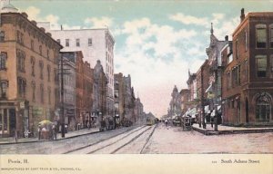 Illinois Peoria South Adams Street 1908