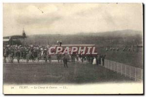 Old Postcard Horse Riding Equestrian Vichy Racecourse