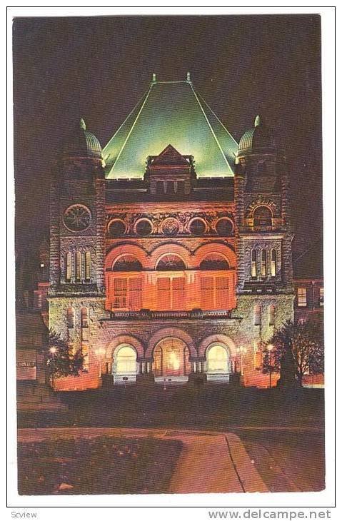 The Provincial Parliament Building, Toronto, Ontario, Canada, 40-60s