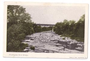 Washington Street Bridge Wilmington DE UDB Postcard