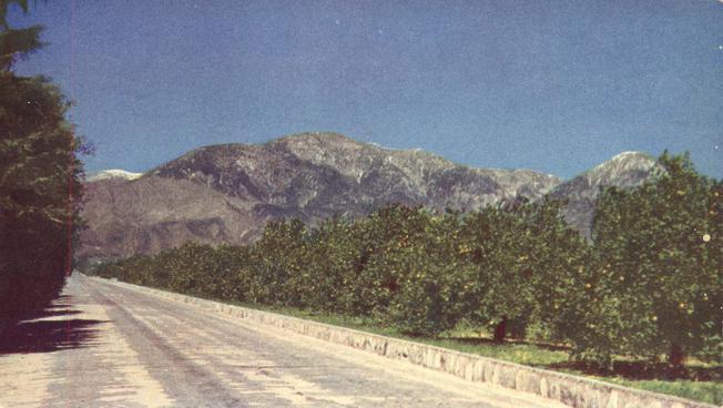 San Bernardino Mountains nr Ontario CA California Union Oil