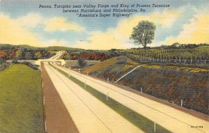 Pennsylvania Turnpike near Valley Forge and King of Prussia Terminus - Turnpi...