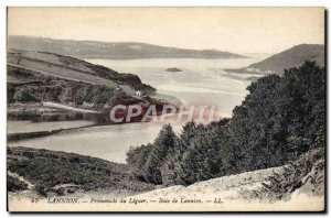 Old Postcard Lannion Promenade Du Leguer Baie De Lannion