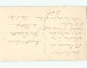 tinted rppc c1910 BEAUTIFUL FLOWERS AC8991