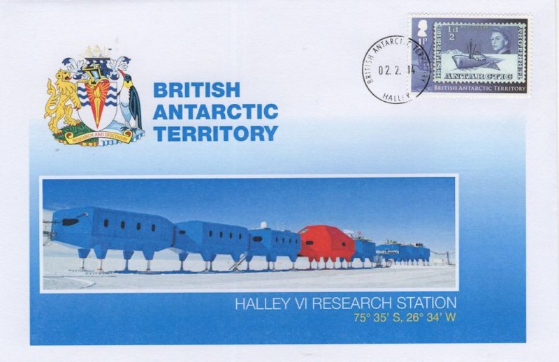 British Antarctic Territory Halley VI Research Station FDC