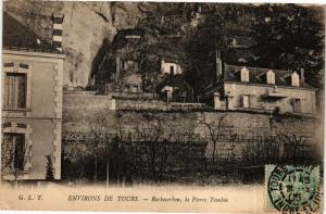 CPA Env.de TOURS - ROCHECORBON la Pierre Tombée (227118)