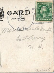 1920 Men's Ward New Hampshire State Sanatorium Glen Cliff, NH Postcard 