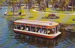 Florida Silver Springs A New Glass Bottom Boats Havers Over One Of The Fourte...