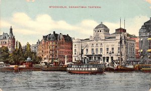 Dramatiska Teatern Stockholm Postal Used Unknown 