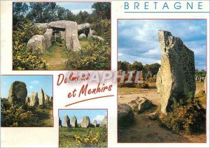 Postcard Modern Dolmers and menhirs