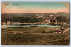 Hobro Region Nordjylland Denmark Postcard Havneparti c1910 Unposted Antique