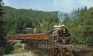 British Columbia 2860, Vancouver, BC, British Columbia Train Railroad Station...