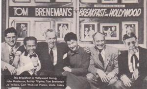 Tom Breneman's Breakfast In Hollywood John Masterson Bobby Filipino Jo W...