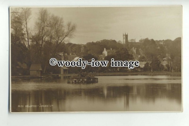 tp9865 - Cornwall - Early View of the Lake at Helston - postcard - Judges' Ltd 